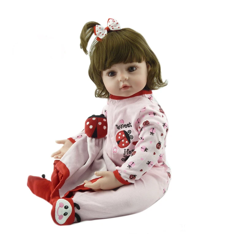 Bebe Кукла Reborn girl игрушки подарок 22 "Мягкие силиконовые куклы reborn Beatles одежда Новорожденные куклы принцессы для малышей
Bebe Кукла Reborn girl игрушки подарок 22 "Мягкие силиконовые куклы reborn Beatles одежда Новорожденные куклы принцессы для малышей