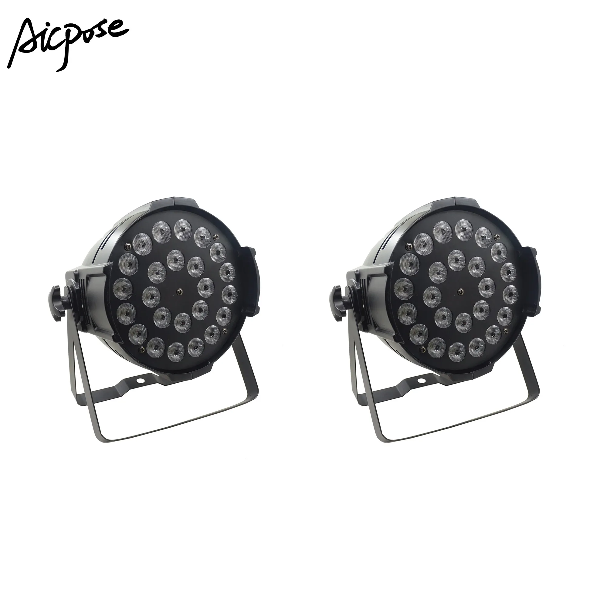 2 шт./лот 24x12 Вт алюминиевый LED Par RGBW 4in1 Can 64 Светодиодный прожектор dj проектор для