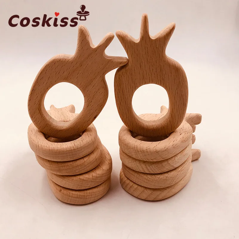 Organic Baby Teething Product Beech Wooden Pineapple Teether DIY Wood Pendent Eco-Friendly Safe Baby Teething Chew Toys
Organic Baby Teething Product Beech Wooden Pineapple Teether DIY Wood Pendent Eco-Friendly Safe Baby Teething Chew Toys