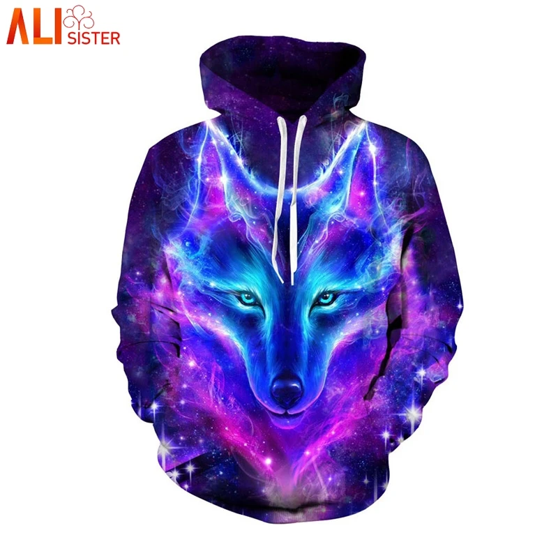 Alisister Plus Size Space Galaxy Wolf Hoodie Men Women Autumn Winter Pullover Top Casual Sweatshirts Sweat Homme 3D Tracksuit
Alisister Plus Size Space Galaxy Wolf Hoodie Men Women Autumn Winter Pullover Top Casual Sweatshirts Sweat Homme 3D Tracksuit