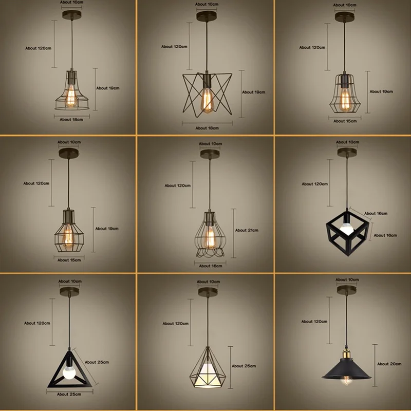 Kaguyahime Modern Pendant Light Black iron minimalist retro Scandinavian loft pendant lamp metal Hanging Lamp E27 Indoorlight
Kaguyahime Modern Pendant Light Black iron minimalist retro Scandinavian loft pendant lamp metal Hanging Lamp E27 Indoorlight