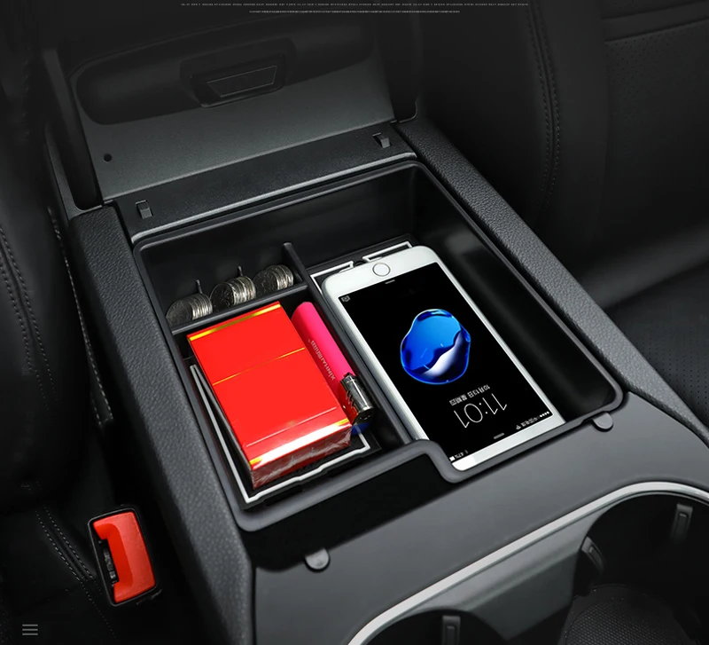 Car Styling Plastic Interior Central Armrest Storage Box Organizer Container Tray For Porsche Cayenne 3rd Gen (PO536) 2018 2019
Car Styling Plastic Interior Central Armrest Storage Box Organizer Container Tray For Porsche Cayenne 3rd Gen (PO536) 2018 2019