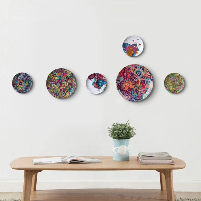 Home Decoration Ceramics Wall Decorative Dish/Wall Hanging Plate