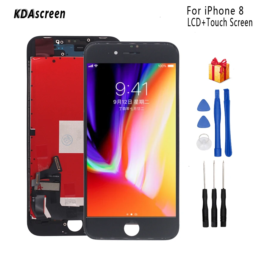 For iPhone 8 LCD Display Touch Screen Digitizer Assembly For iPhone 8 Display Touch Screen LCD Replacement Parts Tools
For iPhone 8 LCD Display Touch Screen Digitizer Assembly For iPhone 8 Display Touch Screen LCD Replacement Parts Tools