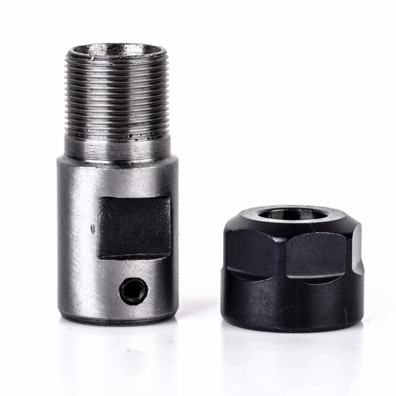 7pcs Steel ER11 Spring Collet 1/2/3/4/5/6/7mm with 5mm ER11A Extension Rod Motor Shaft Holder 
7pcs Steel ER11 Spring Collet 1/2/3/4/5/6/7mm with 5mm ER11A Extension Rod Motor Shaft Holder