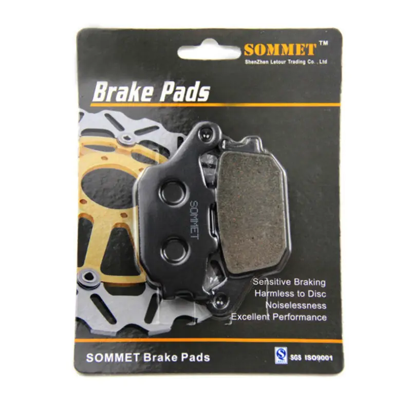 SOMMET Motorcycle Front + Rear Brake Pads for Kawasaki Z 750/Z750 ABS (ZR 750 L/M) (07-11) ZR750 LT142-142-174
SOMMET Motorcycle Front + Rear Brake Pads for Kawasaki Z 750/Z750 ABS (ZR 750 L/M) (07-11) ZR750 LT142-142-174