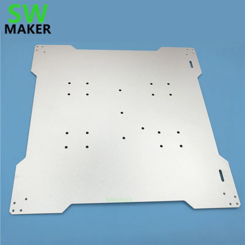 Lulzbot TAZ 3D printer Reprap bed plate mount 300 x 300mm for DIY 3D printer aluminum bed mount plate 3mm thickness
Lulzbot TAZ 3D printer Reprap bed plate mount 300 x 300mm for DIY 3D printer aluminum bed mount plate 3mm thickness