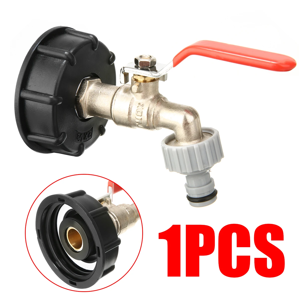 IBC Tank Cap With Brass Tap 1/2" Snap On Connector Water Butt Hose Pipe Water Connectors Mayitr
IBC Tank Cap With Brass Tap 1/2" Snap On Connector Water Butt Hose Pipe Water Connectors Mayitr
