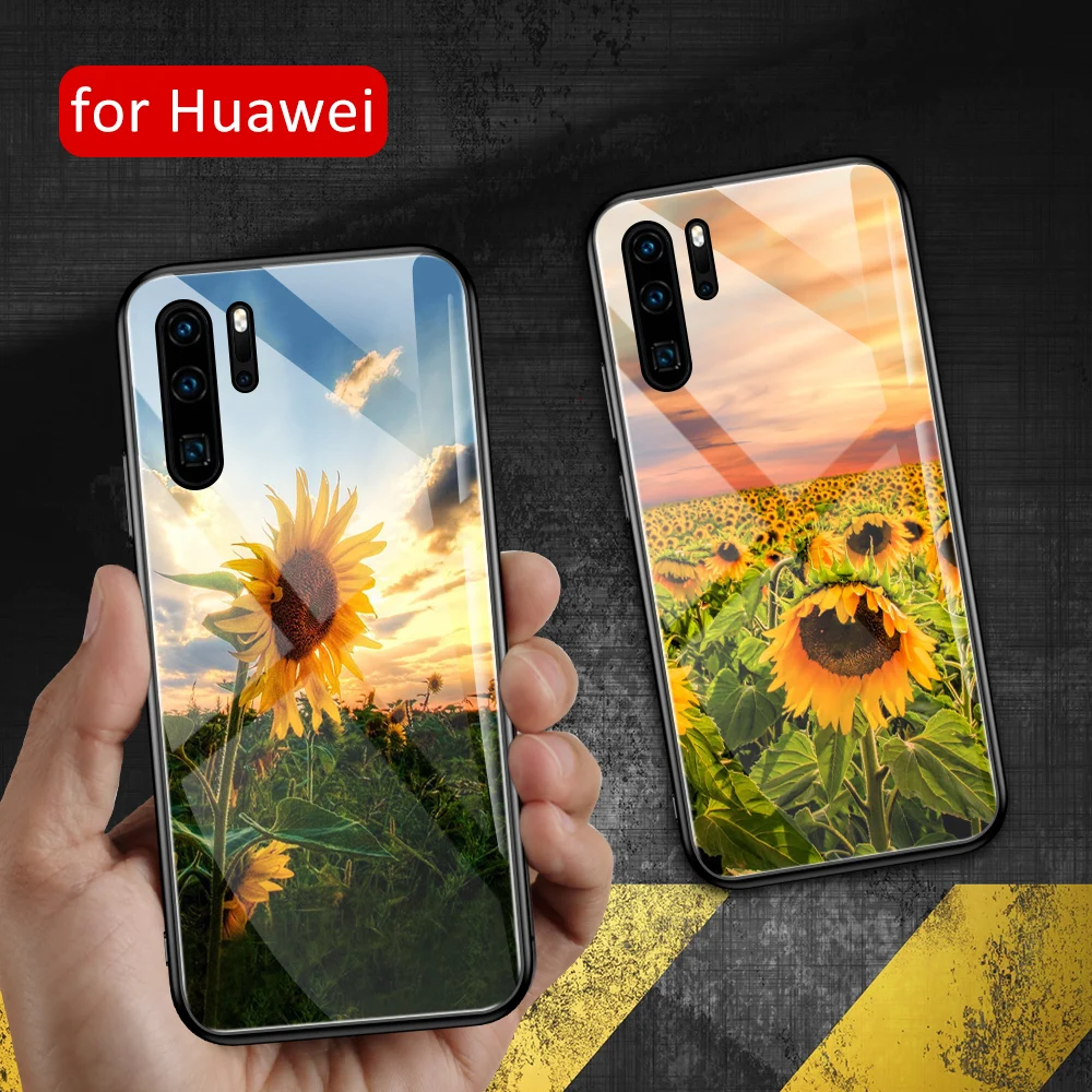 Стеклянный чехол с подсолнухом для Huawei P9, чехол с цветочным рисунком для Huawei P9, P10 Plus, P20, P30 Pro, P20, P30 lite
Стеклянный чехол с подсолнухом для Huawei P9, чехол с цветочным рисунком для Huawei P9, P10 Plus, P20, P30 Pro, P20, P30 lite