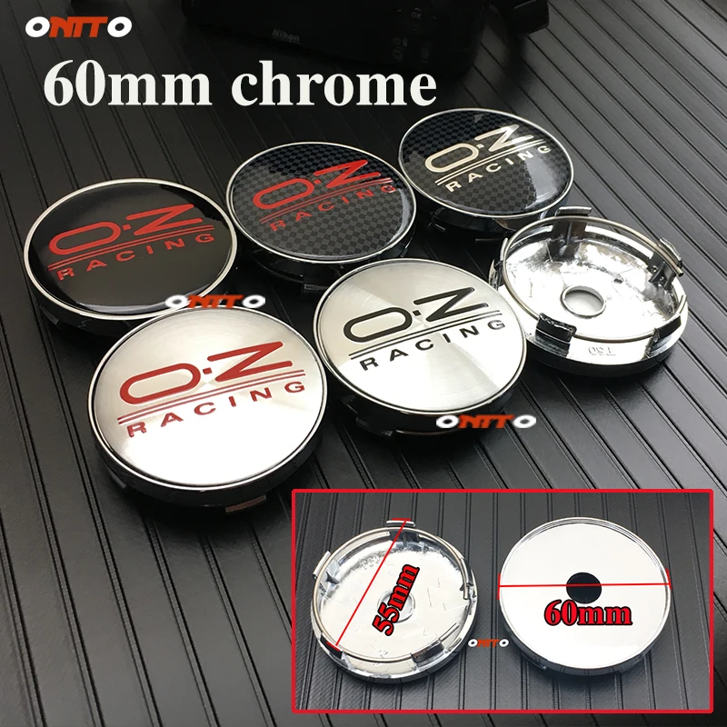 Car Styling OZ racing 56mm 60mm 64mm 135mm Wheel Rim Center Cap Badge Covers 5olors For BMW Toyota Honda Hyundai VOLVO | Автомобили и