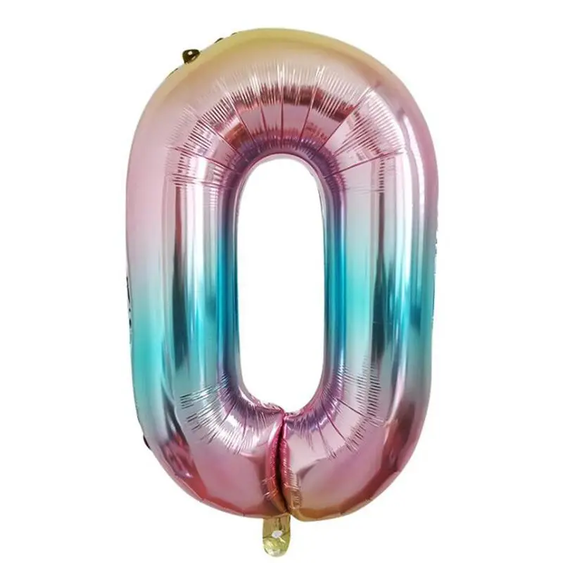 Gradient Color 32 inch Number balloon Aluminium Foil balloon 0~9 birthday party decor baby shower party supplies wedding balloon
Gradient Color 32 inch Number balloon Aluminium Foil balloon 0~9 birthday party decor baby shower party supplies wedding balloon