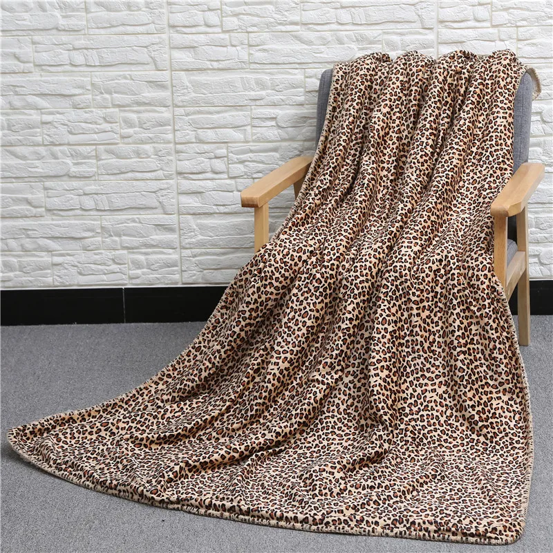 Super Soft Leopard Pattern Double Layer Blanket Air Condition Quilt TV Sofa Gift Design Children Soft Coral Fleece Blanket
Super Soft Leopard Pattern Double Layer Blanket Air Condition Quilt TV Sofa Gift Design Children Soft Coral Fleece Blanket