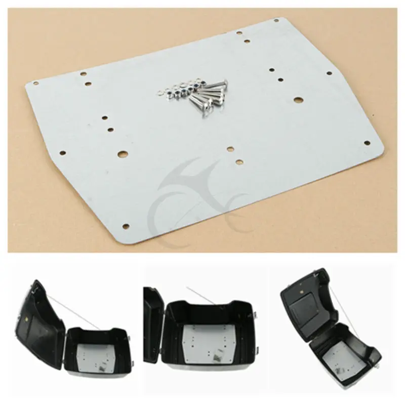 Motorcycle Pack Trunk Base Plate For Harley Tour Pak Touring Road King Street Electra Glide 93-13 FLT FLHT FLHTCU FLHR New
Motorcycle Pack Trunk Base Plate For Harley Tour Pak Touring Road King Street Electra Glide 93-13 FLT FLHT FLHTCU FLHR New