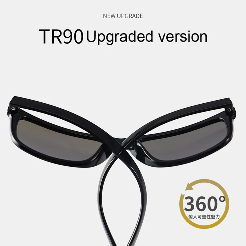 2017 мужские солнцезащитные очки TR90 улучшенная версия классические модные с