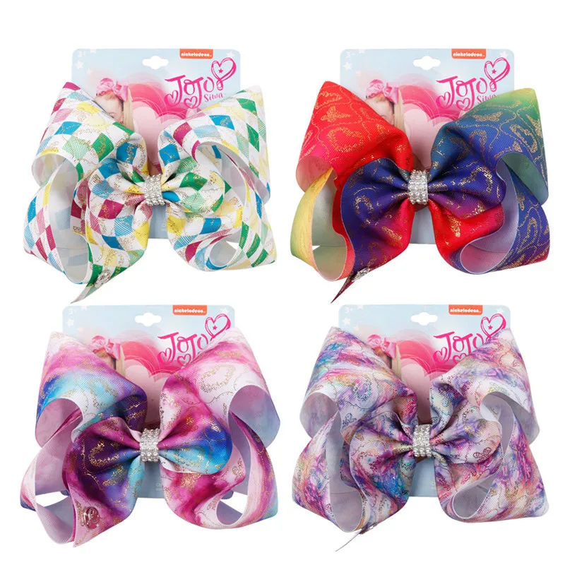 1piece 8" jojo Bows Large Rainbow Unicorn Bow-knot Grosgrain Ribbon Hairpins Handmade Hair Accessories for Girl
1piece 8" jojo Bows Large Rainbow Unicorn Bow-knot Grosgrain Ribbon Hairpins Handmade Hair Accessories for Girl