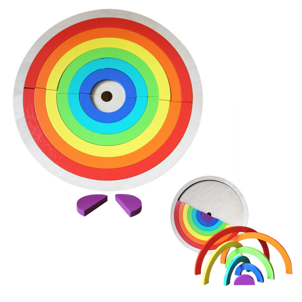 Rainbow Wooden Blocks Toys For Children Colorful Building Blocks Toy 14Pcs/Set Baby Montessori Educational Wooden Game Kids Gift
Rainbow Wooden Blocks Toys For Children Colorful Building Blocks Toy 14Pcs/Set Baby Montessori Educational Wooden Game Kids Gift