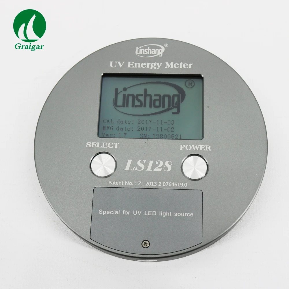 LS128 Smart UV Energy Meter with a Large LCD to Display the Temperature and Irradiance Curve Directly
LS128 Smart UV Energy Meter with a Large LCD to Display the Temperature and Irradiance Curve Directly
