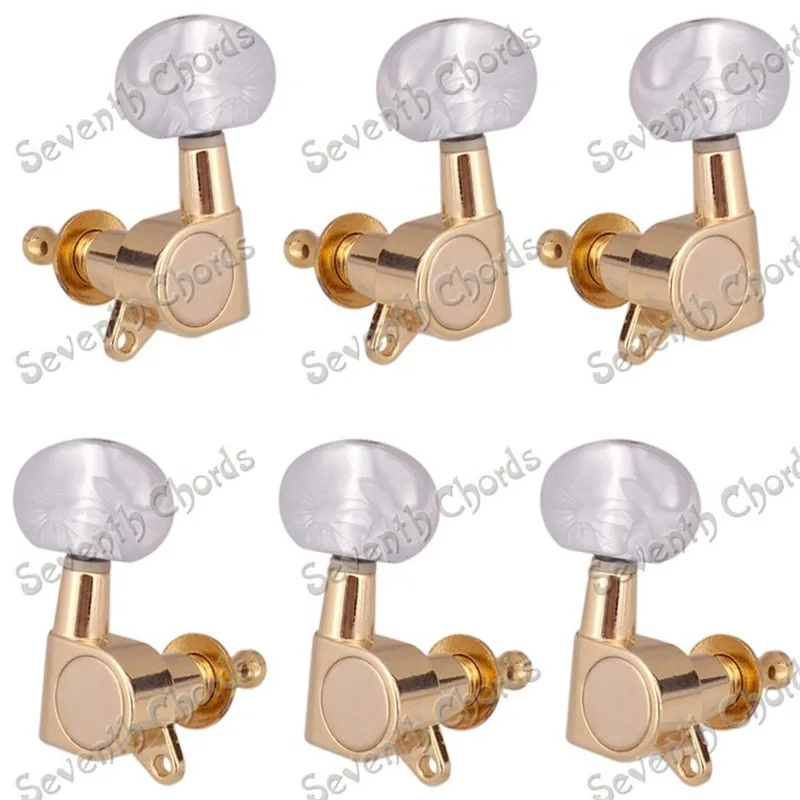 A set of 6 Pcs Gold Sealed gear String Tuning Peg Tuner Machine Head for Acoustic Electric guitar accessories parts
A set of 6 Pcs Gold Sealed gear String Tuning Peg Tuner Machine Head for Acoustic Electric guitar accessories parts