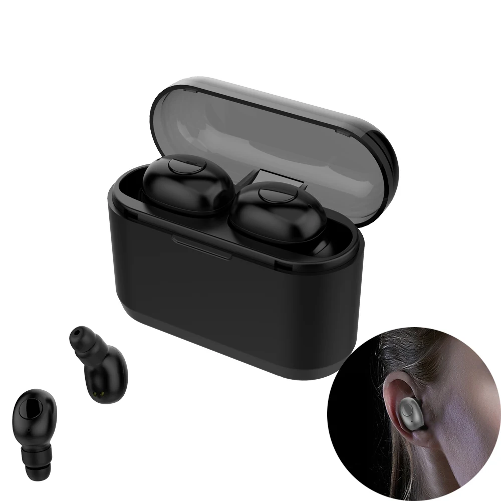 Bluetooth 5 0 наушники спортивные TWS беспроводные True стерео HiFi глубокий бас звук для
