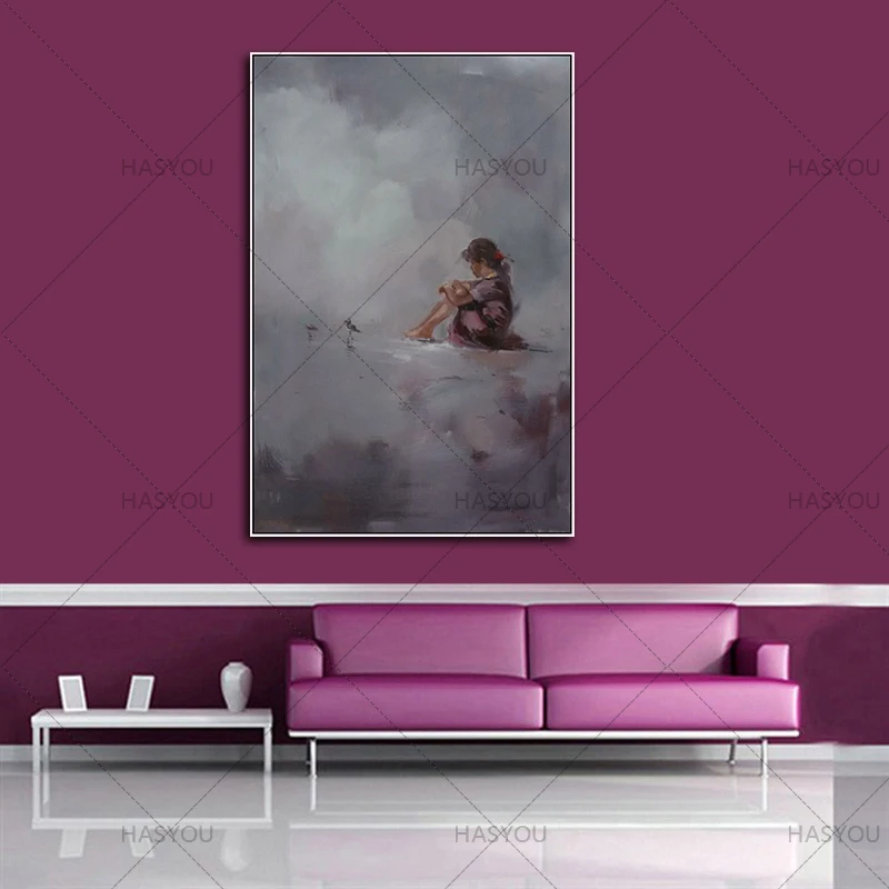 Unframed Modern abstract portrait oil painting handpainted meditation girl office living room canvas wall art picture home decor
Unframed Modern abstract portrait oil painting handpainted meditation girl office living room canvas wall art picture home decor