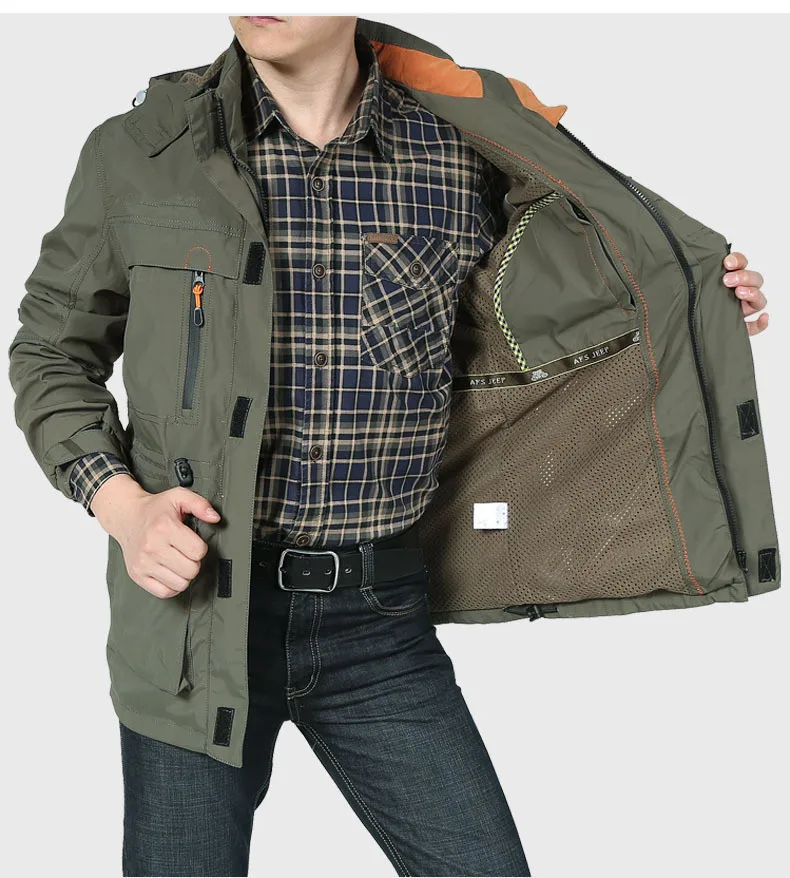 Spring Thin Bomber Jackets Men Outdoor Casual Hooded Coat Windproof Waterproof Breathable Stand Collar Army Jacket Windbreaker
Spring Thin Bomber Jackets Men Outdoor Casual Hooded Coat Windproof Waterproof Breathable Stand Collar Army Jacket Windbreaker