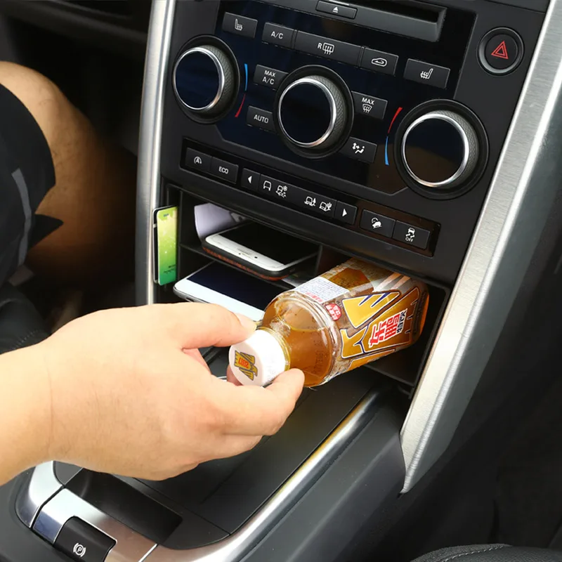For Land Rover Discovery Sport 2015-2019 Car Plastic Central Console Multifunction Storage Box Phone Tray Accessories
For Land Rover Discovery Sport 2015-2019 Car Plastic Central Console Multifunction Storage Box Phone Tray Accessories