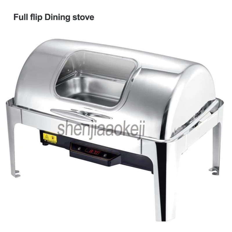 Stainless steel hotel visible full flip Buffy furnace Commercial buffet stove Electric heating Buffet equipment 110v/220v 1pc
Stainless steel hotel visible full flip Buffy furnace Commercial buffet stove Electric heating Buffet equipment 110v/220v 1pc