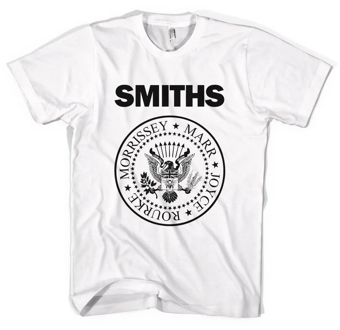 Футболка унисекс с логотипом Smiths Morrissey летняя хлопковая футболка короткими