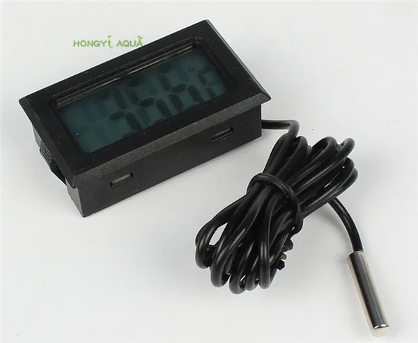 1 шт. пластиковый Маленький цифровой электронный термометр для измерения