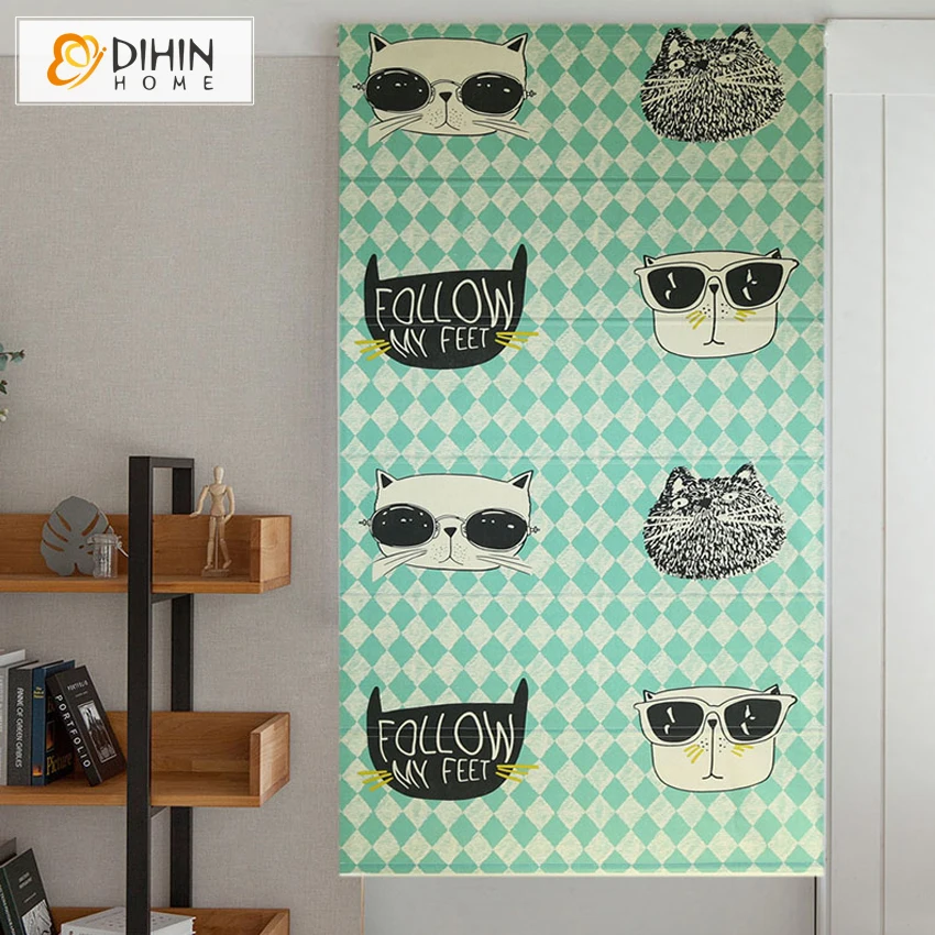 Cartoon Animal Printed Roman Blinds Cotton/Linen Material Window Curtain For Children
Cartoon Animal Printed Roman Blinds Cotton/Linen Material Window Curtain For Children