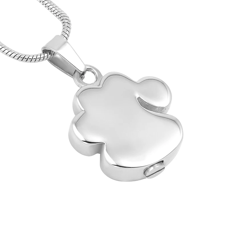JJ9756 Hold Clear Crystal Cat/Dog Paw Stainless Steel Keepsake Urn Necklace For Ashes -Pet Loss Memorial Cremation Jewelry
JJ9756 Hold Clear Crystal Cat/Dog Paw Stainless Steel Keepsake Urn Necklace For Ashes -Pet Loss Memorial Cremation Jewelry