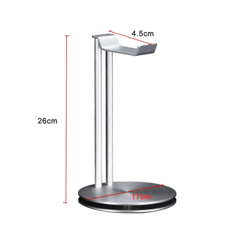 New Arrival Universal Aluminium Alloy Headset Stand Holder Bracket Display Rack Organizer
New Arrival Universal Aluminium Alloy Headset Stand Holder Bracket Display Rack Organizer
