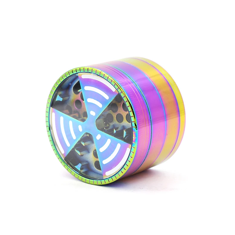 Free Shipping Iridescent 4 layer smoke grinder 63mm zinc alloy tobacco grinder fashion ice blue cigarette machine
Free Shipping Iridescent 4 layer smoke grinder 63mm zinc alloy tobacco grinder fashion ice blue cigarette machine