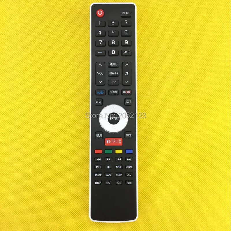 Пульт дистанционного управления HIS-924 EN-33926A EN-33925A EN-33922A для Hisense Smart LCD LED TV
Пульт дистанционного управления HIS-924 EN-33926A EN-33925A EN-33922A для Hisense Smart LCD LED TV