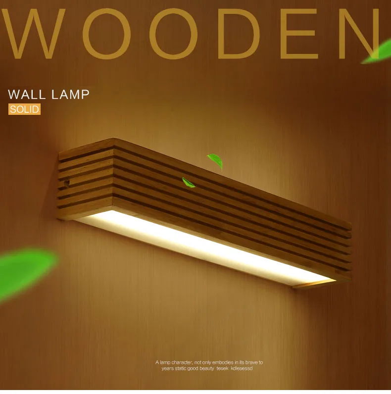 Modern Japanese Style LED Oak Wooden Artisanal Solid Wood Wall Lamp 35/45/55cm Warm Light Wall Sconce for Bedroom Home Lighting
Modern Japanese Style LED Oak Wooden Artisanal Solid Wood Wall Lamp 35/45/55cm Warm Light Wall Sconce for Bedroom Home Lighting