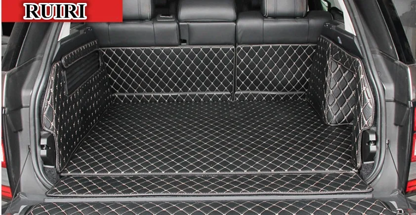 Best quality! Full set car trunk mats for Land Rover Range Rover L405 2019-2013 durable boot carpets cargo liner,Free shipping
Best quality! Full set car trunk mats for Land Rover Range Rover L405 2019-2013 durable boot carpets cargo liner,Free shipping