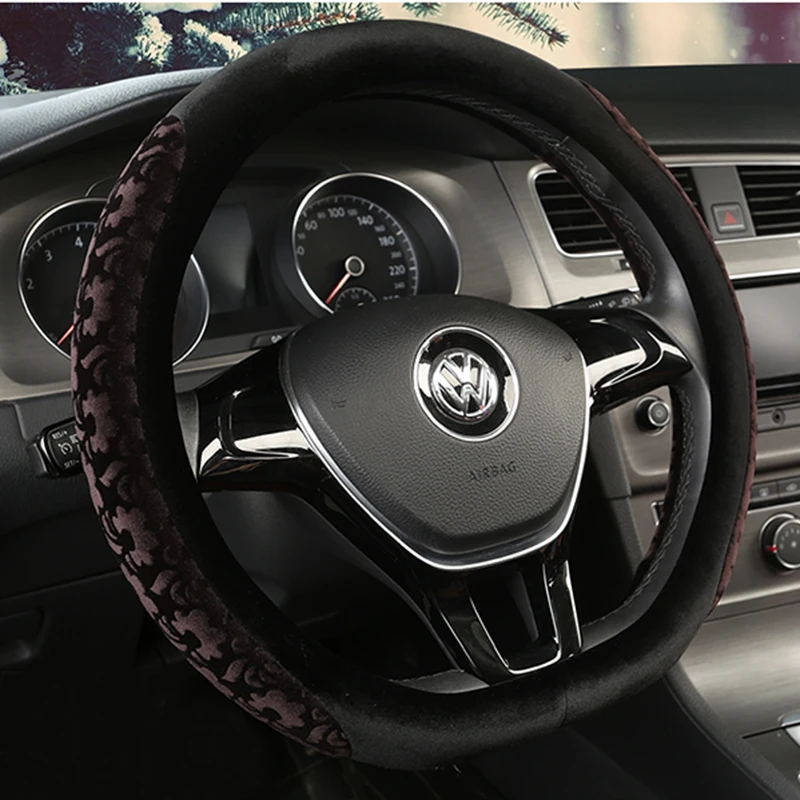 Car Steering Wheel Cover D Shape Soft Short plush Winter For Nissan Qashqai J11 X-trail T32 For Kia Sportage Optima GOLF 7 2015
Car Steering Wheel Cover D Shape Soft Short plush Winter For Nissan Qashqai J11 X-trail T32 For Kia Sportage Optima GOLF 7 2015