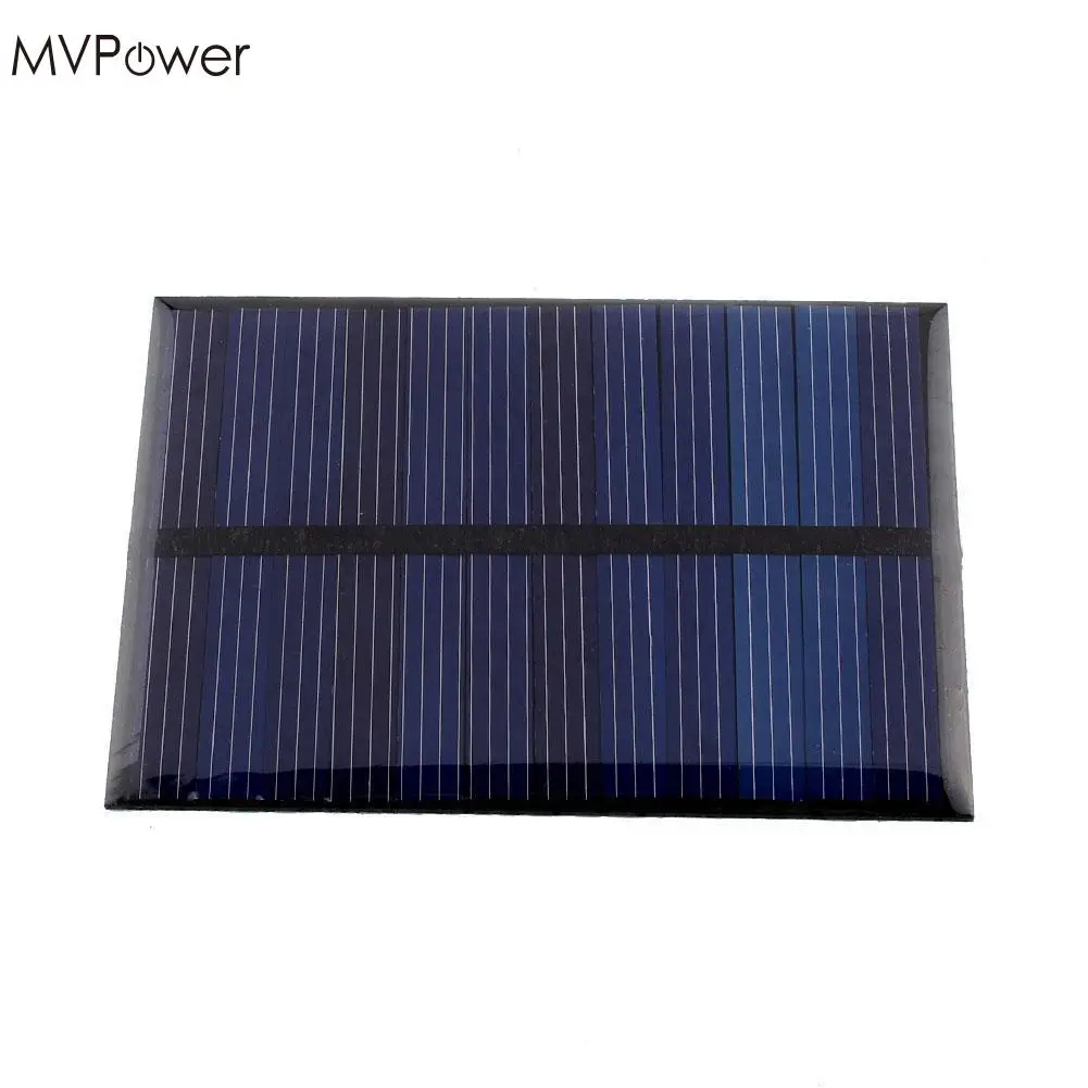 Панель солнечной энергии MVPower 6V 0 6 W поли модуль сделай сам маленькая ячейка