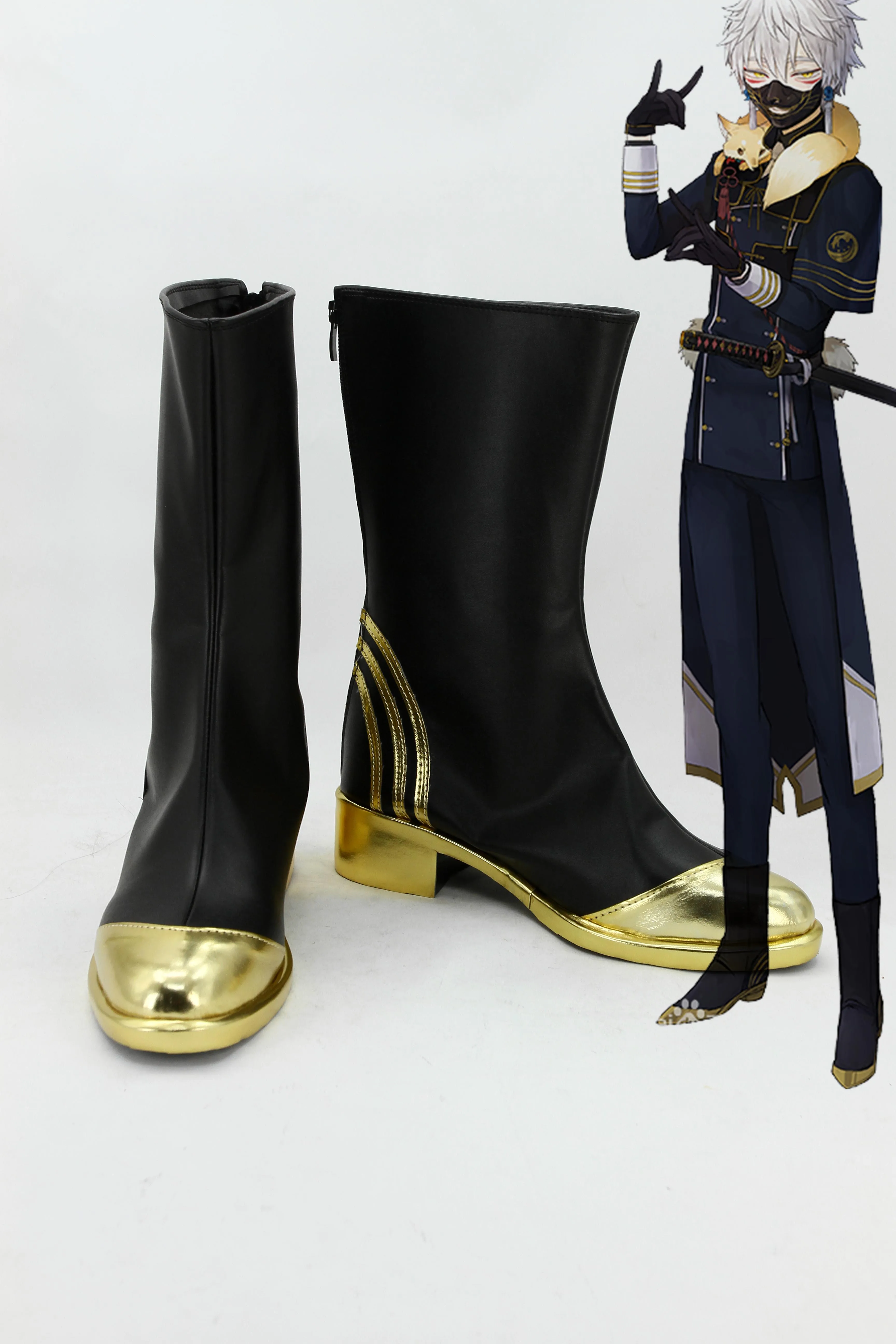 Touken Ranbu Nakigitsune ботинки на высоких каблуках обувь для мужчин и женщин Аниме Косплей ЕС США размер на заказ
Touken Ranbu Nakigitsune ботинки на высоких каблуках обувь для мужчин и женщин Аниме Косплей ЕС США размер на заказ