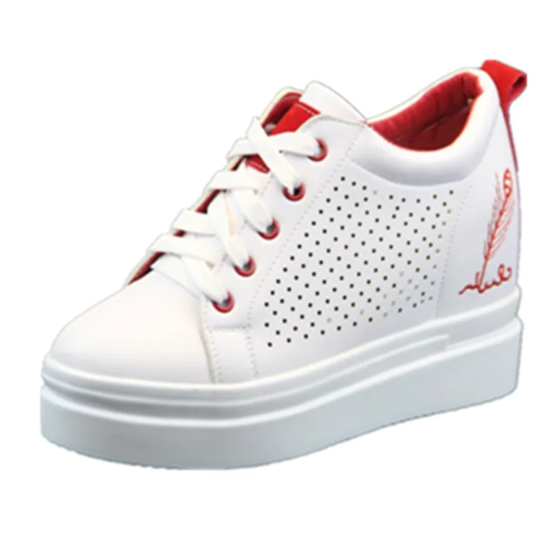 Women Sneakers Fashion Women Height Increasing Breathable Lace-Up Wedges Sneakers Platform Shoes leather Woman Casual Shoes
Women Sneakers Fashion Women Height Increasing Breathable Lace-Up Wedges Sneakers Platform Shoes leather Woman Casual Shoes