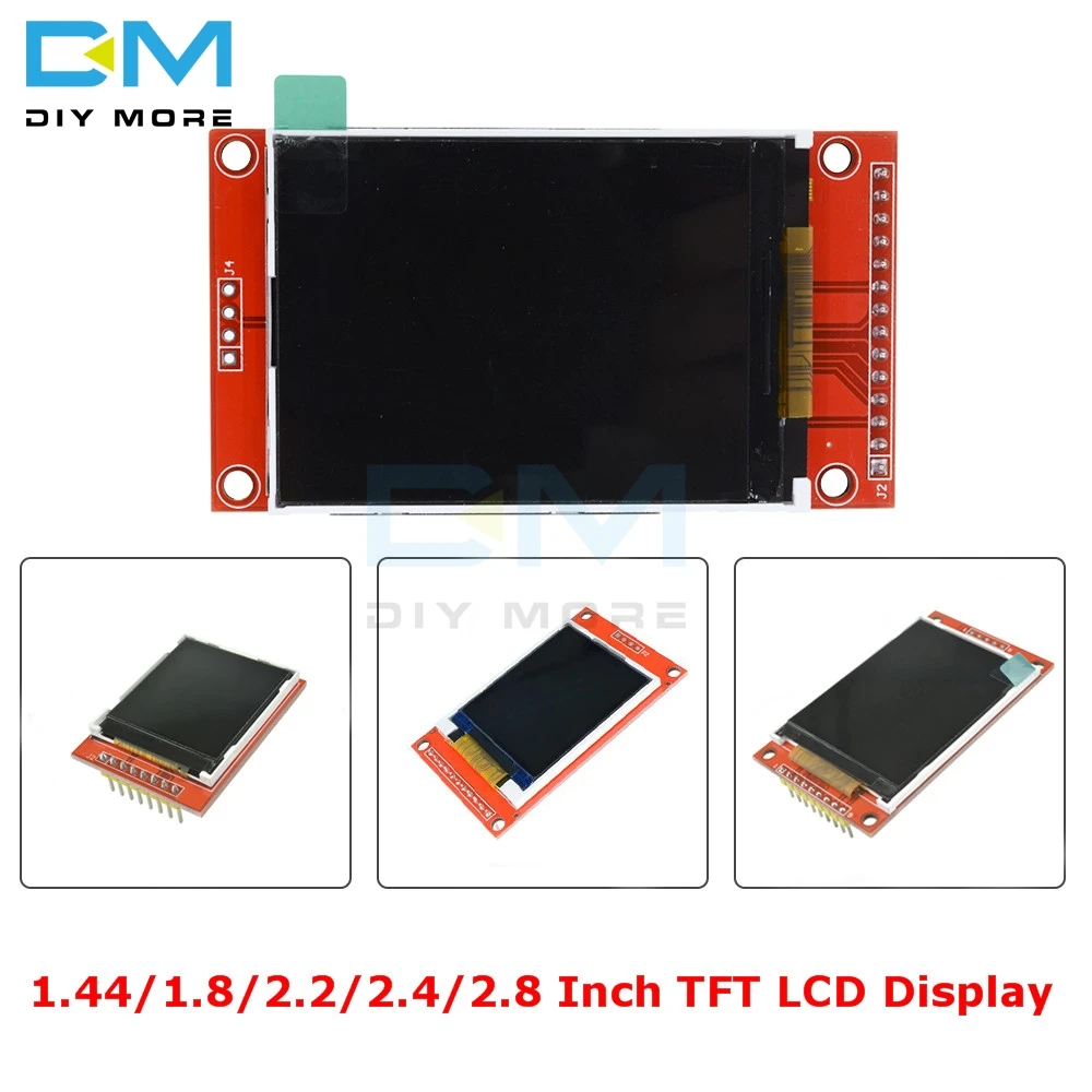 1.44/1.8/2.2/2.4/2.8 Inch TFT Color Screen LCD Display Module 128*128 240*320 Micro SD ST7735S ILI9341 ILI9225 with Touch
1.44/1.8/2.2/2.4/2.8 Inch TFT Color Screen LCD Display Module 128*128 240*320 Micro SD ST7735S ILI9341 ILI9225 with Touch