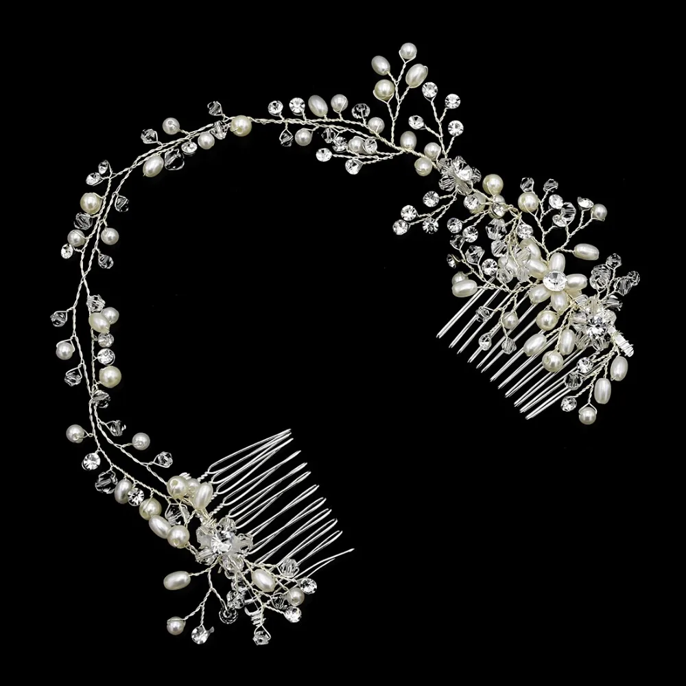 Color Simulated Pearl Bridal Hair Comb Crystal For Girls Wedding Hair Accessories Bride Hair Jewelry Headpiece Tiara
Color Simulated Pearl Bridal Hair Comb Crystal For Girls Wedding Hair Accessories Bride Hair Jewelry Headpiece Tiara