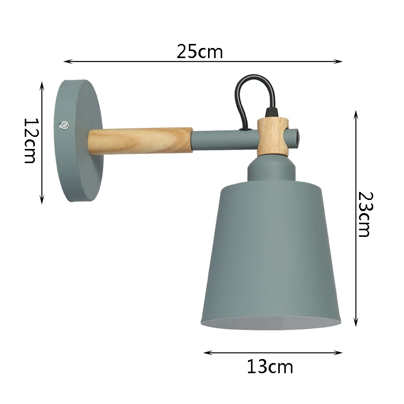 Wall Lights Iron Wall Lamp Nordic Modern Minimalism Loft LED Lamps Incandescent Light Colorful Wall Luminaria for Home Lighting
Wall Lights Iron Wall Lamp Nordic Modern Minimalism Loft LED Lamps Incandescent Light Colorful Wall Luminaria for Home Lighting