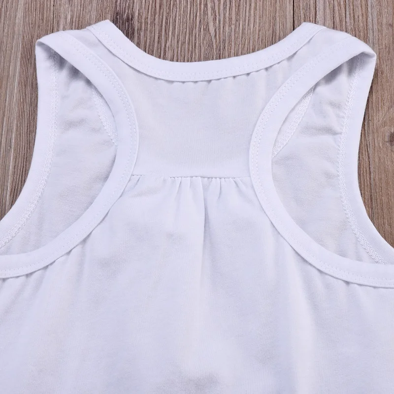 Одежда для новорожденных 2021 новое белое платье с бахромой и надписью маленьких