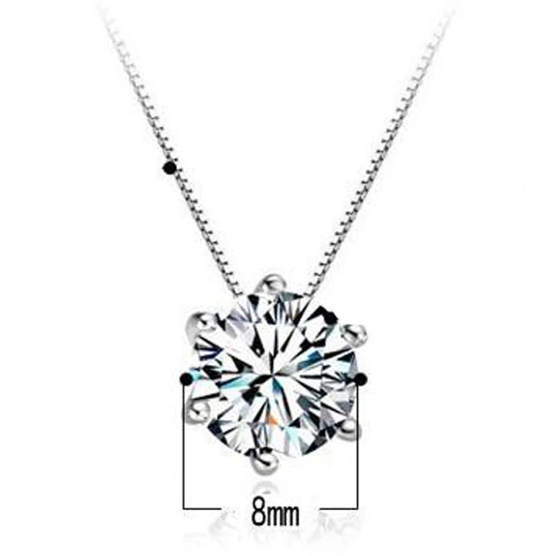Classic Simple Pendant Necklace Jewelry for Women Chain Zircon Crystal Wedding Necklaces Accessory
Classic Simple Pendant Necklace Jewelry for Women Chain Zircon Crystal Wedding Necklaces Accessory
