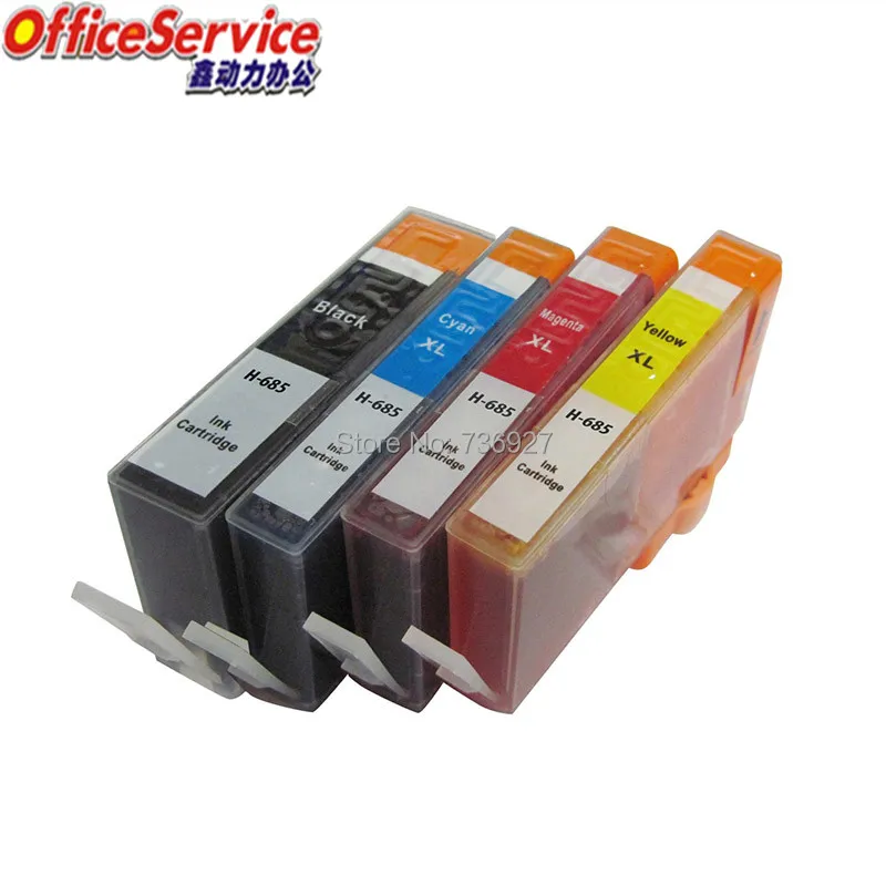 Compatible ink Cartridge For HP685 HP 685, suit for Deskjet 4615 5525 3525 6525 Deskjet Ink Advantage 4625 inkjet printer
Compatible ink Cartridge For HP685 HP 685, suit for Deskjet 4615 5525 3525 6525 Deskjet Ink Advantage 4625 inkjet printer