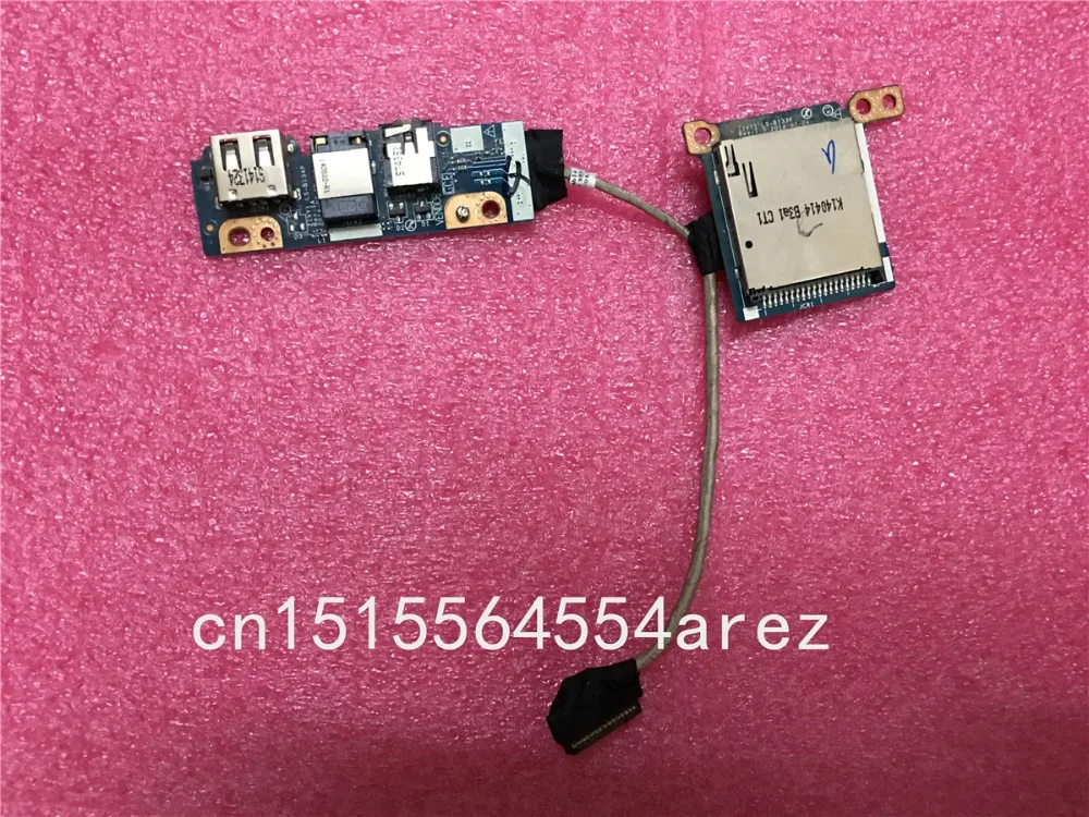 Оригинал для Lenovo Y40 Y40-70 аудио USB порт плата LS-B134P + кард-ридер модуль Плата LS-B133P
Оригинал для Lenovo Y40 Y40-70 аудио USB порт плата LS-B134P + кард-ридер модуль Плата LS-B133P