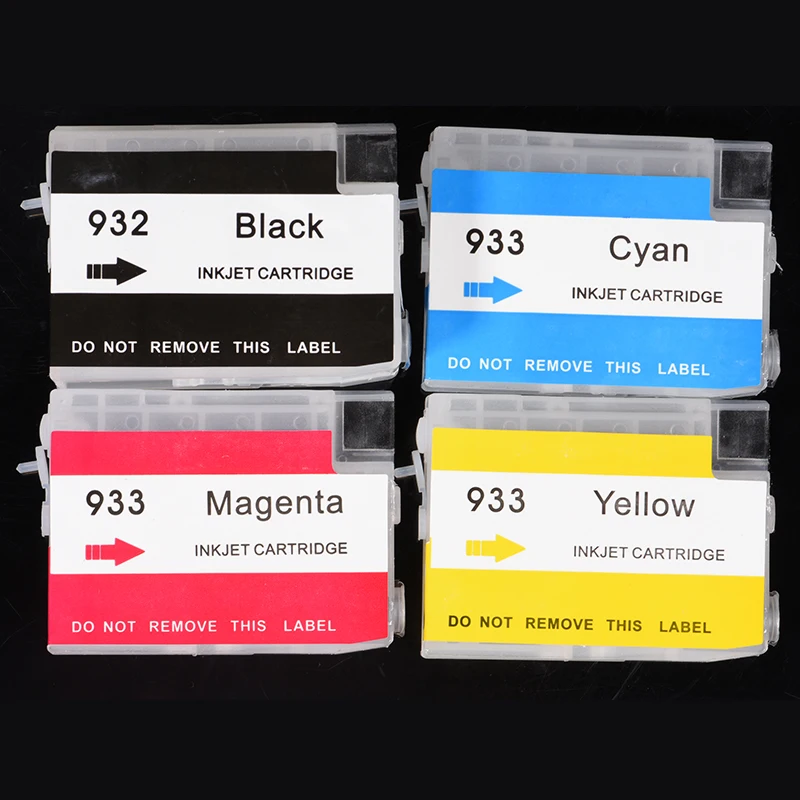 932XL 933XL Refillable Ink Cartridges For HP 933 932 Cartridge For HP Officejet 7110 H812a 7610 6100 6600 6700 With Chips
932XL 933XL Refillable Ink Cartridges For HP 933 932 Cartridge For HP Officejet 7110 H812a 7610 6100 6600 6700 With Chips