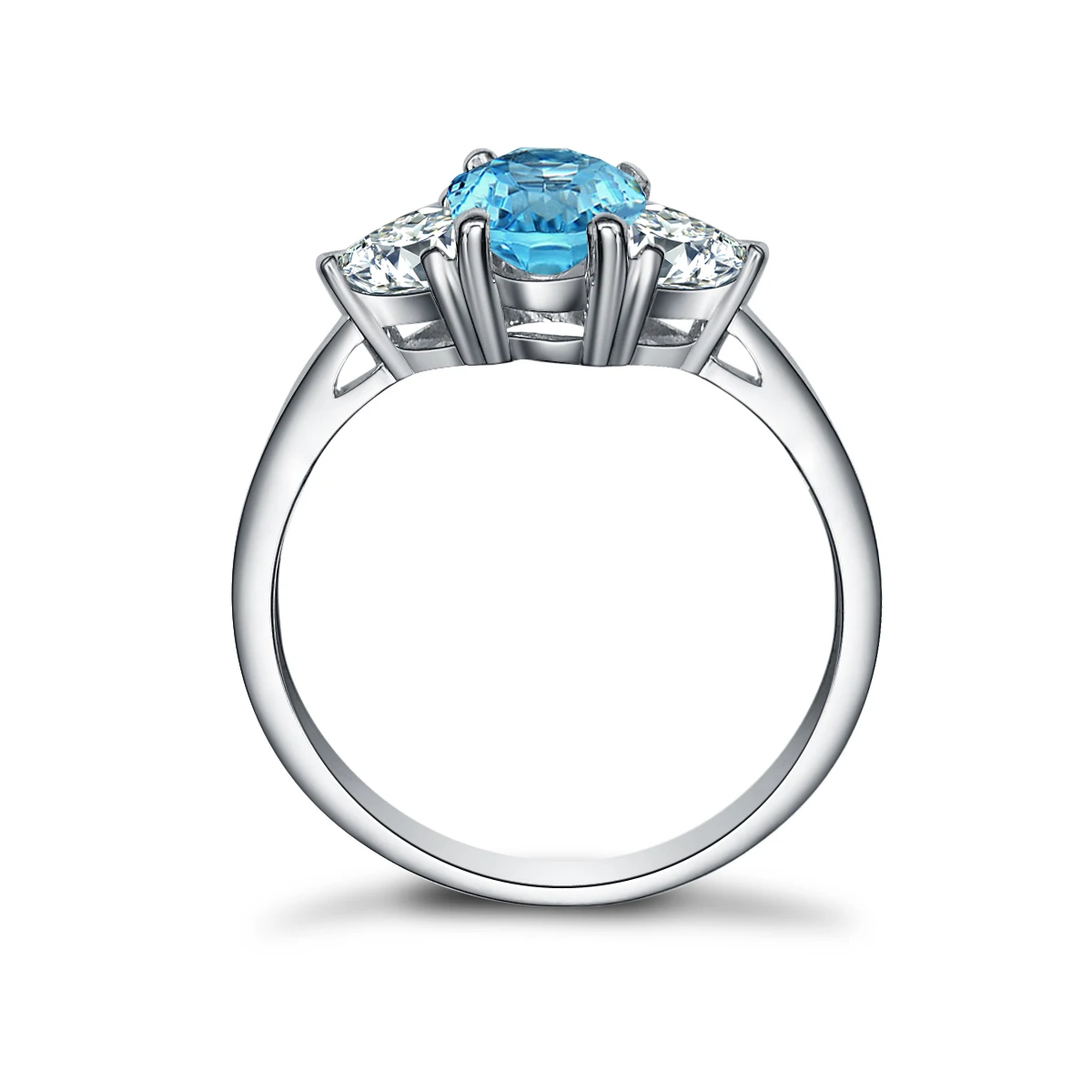 QYI Gemstone Natural Sky Blue Topaz Women Wedding Jewelry Fashion 925 Sterling Silver Three Stone Engagement Cocktail Party Ring
QYI Gemstone Natural Sky Blue Topaz Women Wedding Jewelry Fashion 925 Sterling Silver Three Stone Engagement Cocktail Party Ring