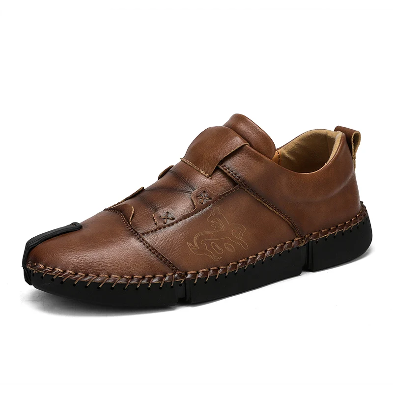 New Men'S leather Casual Shoes Men Flats For Men Loafer soft Creepers Casual High-End Shoes Comfortable fashion black Shoes
New Men'S leather Casual Shoes Men Flats For Men Loafer soft Creepers Casual High-End Shoes Comfortable fashion black Shoes